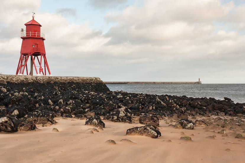 Herd Groyne Lighthouse, Whitley Bay