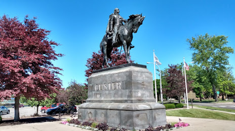 George Armstrong Custer Equestrian Monument, Monroe