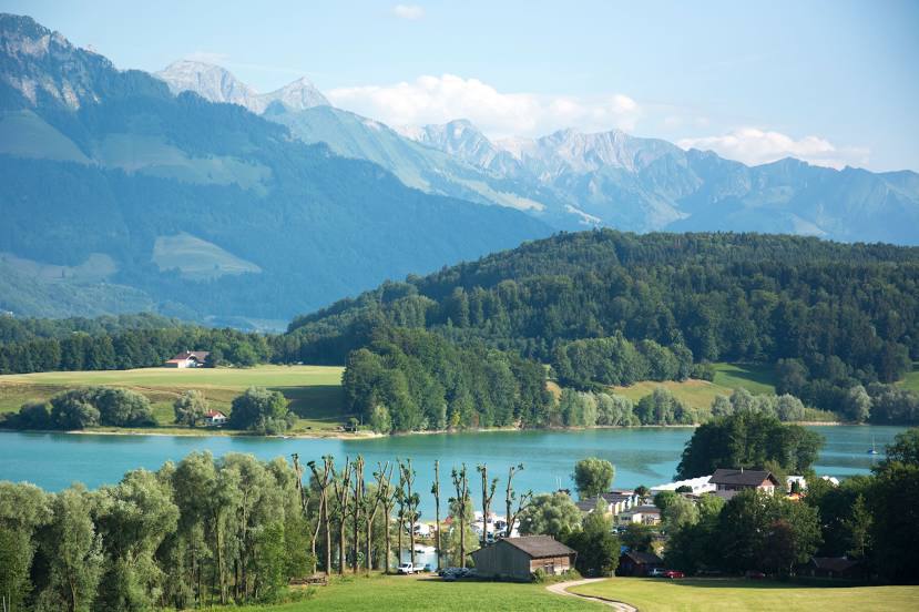 Lake of Gruyère, Bulle