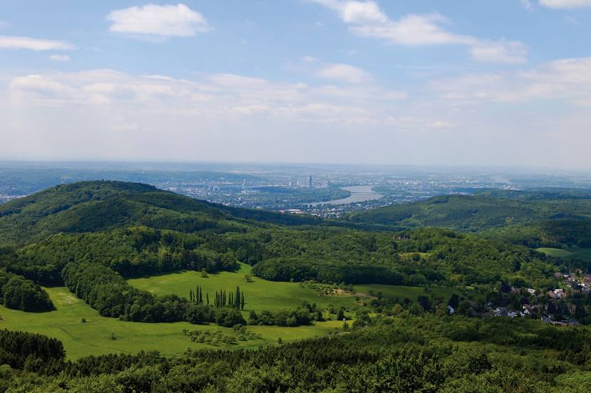 Siebengebirge, Bonn