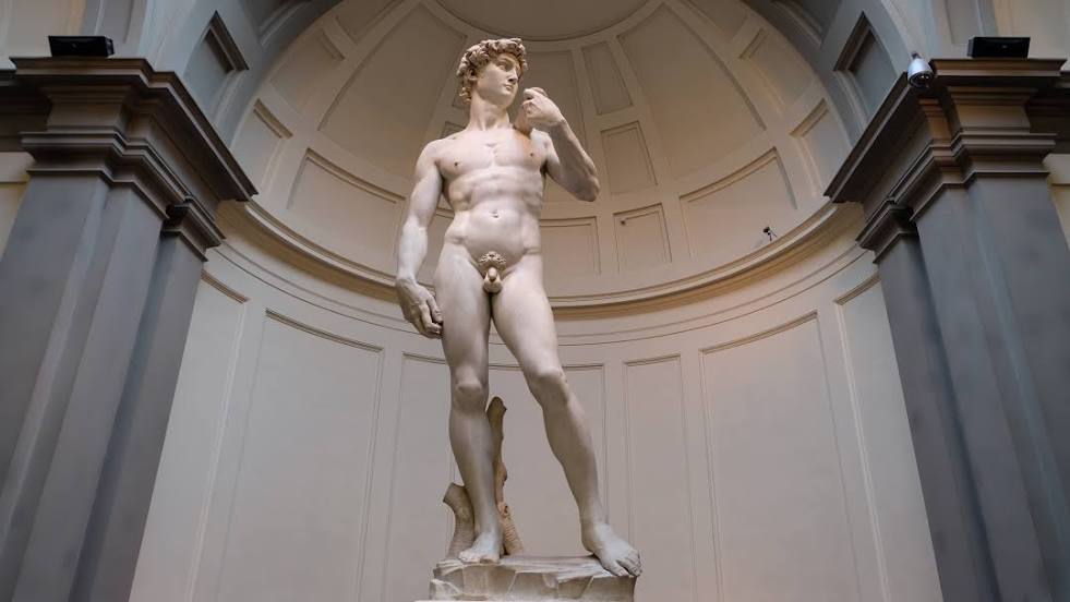 David of Michelangelo, Florencia