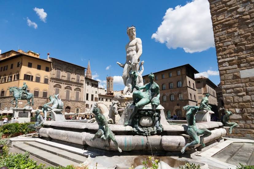 Fountain of Neptune, Florencia
