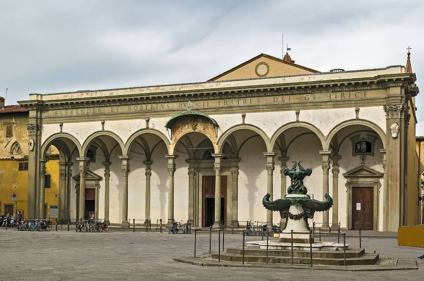 The SS. Annunziata di Firenze (La SS. Annunziata di Firenze), Florencia