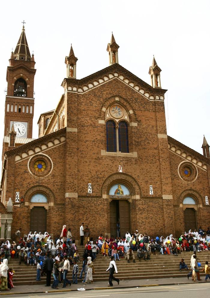 ኣስመራ ካቴድራል | Cathedral Our Lady of the Rosary, Asmara