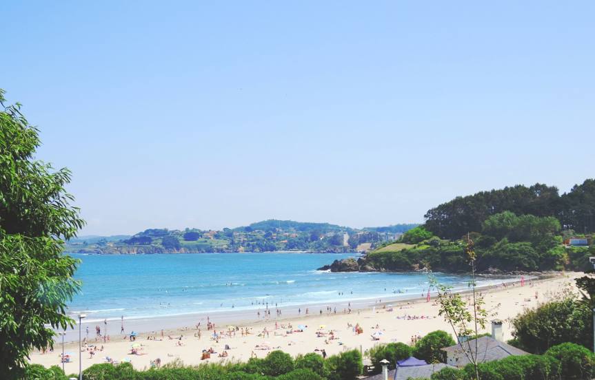 Bastiagueiro beach (Playa de Bastiagueiro), A Coruña