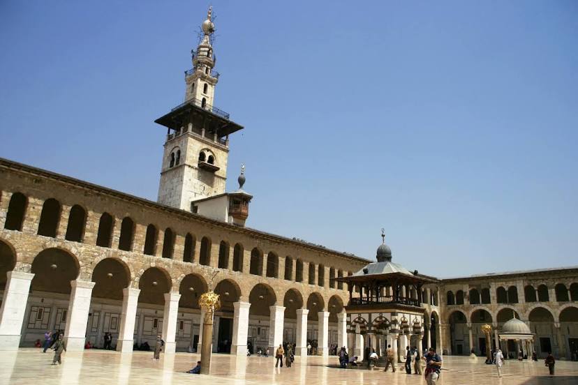 The Umayyad Mosque, Damas