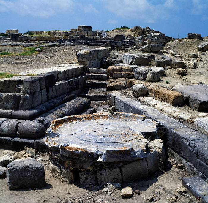 Ara della Regina IVth Cen. B. C. - Etrurian Necropolis, Tarquinia