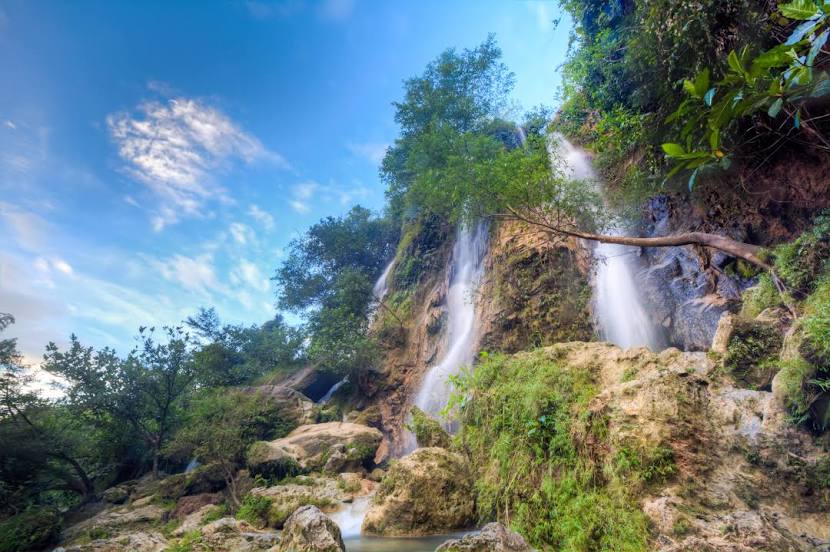 Sri Gethuk Waterfall (Air Terjun Sri Gethuk), Wonosari