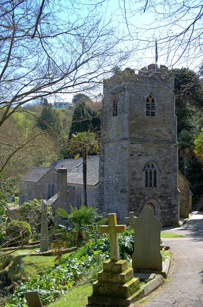 St Just-in-Roseland Church, 