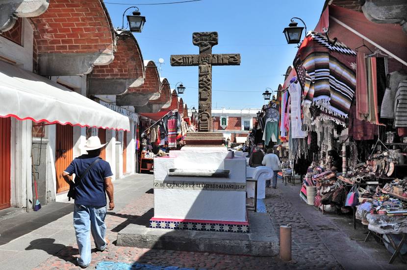 Parian market, Puebla