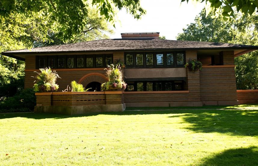 Arthur Heurtley House - Frank Lloyd Wright, River Forest