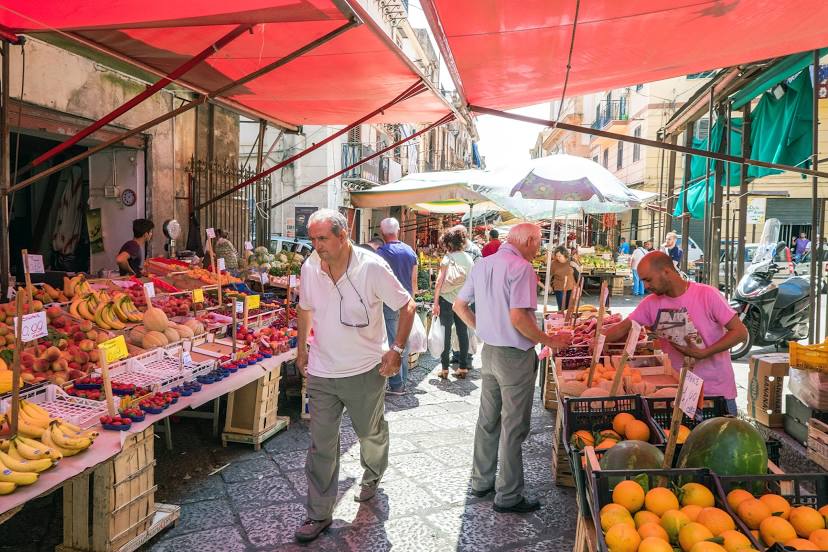 Mercado del Capo, Palermo