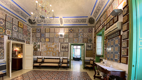Rooms at the Museum of majolica Genius, Palermo