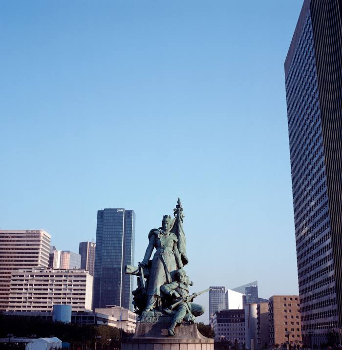 Sculpture La Défense de Paris, Croissy