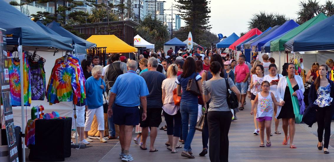 Surfers Paradise Beachfront Markets, Southport