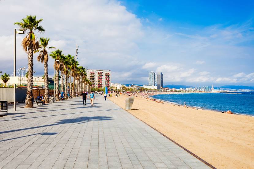 Barceloneta Beach, Sant Adrià de Besòs