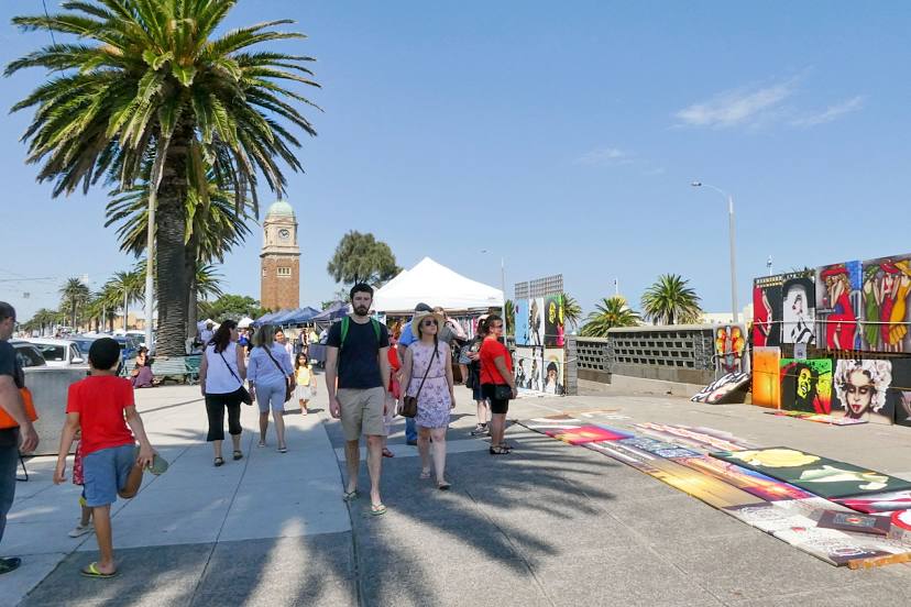 St Kilda Esplanade Market, Сент-Килда