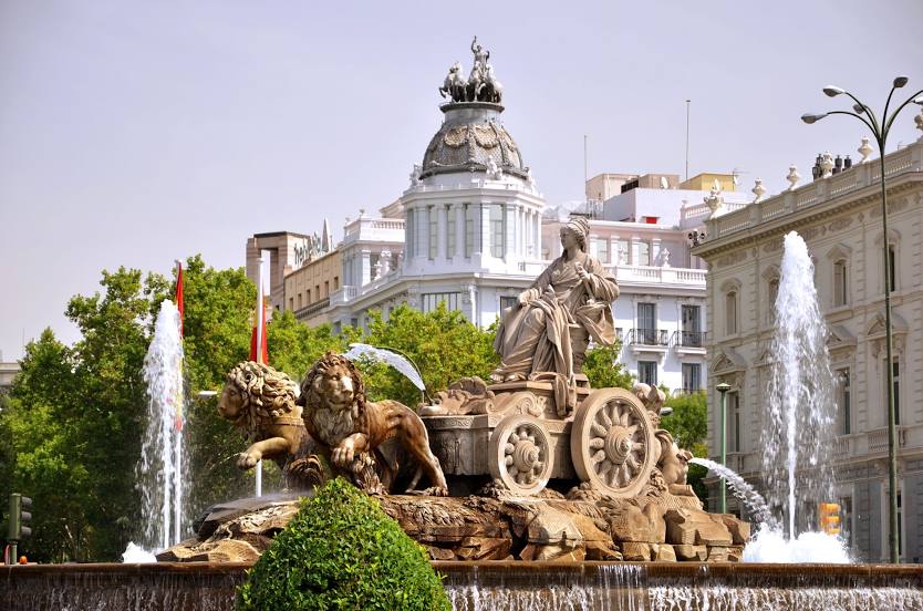 Fuente de Cibeles, Madrid