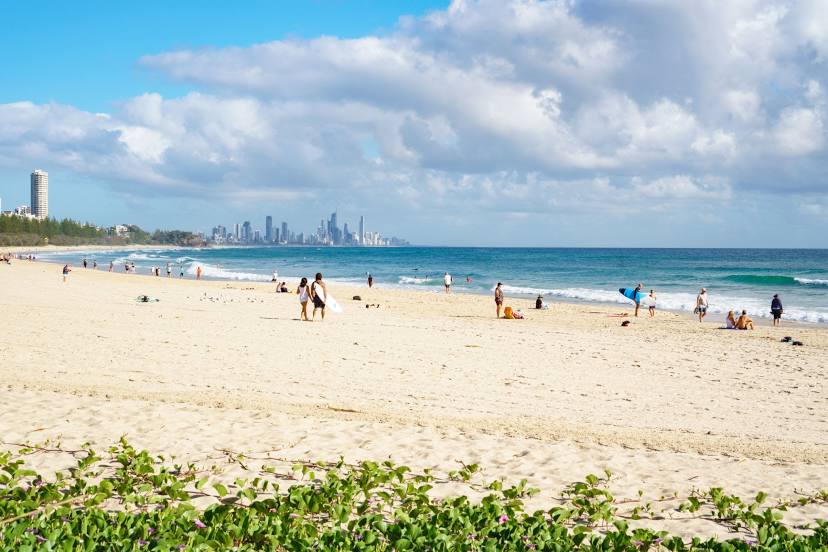 Gold Coast beach, Nerang