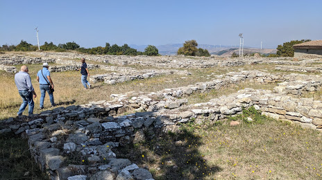 Ruins of un Insediamento VIII - IIIth B. C in Serra of Vaglio, 