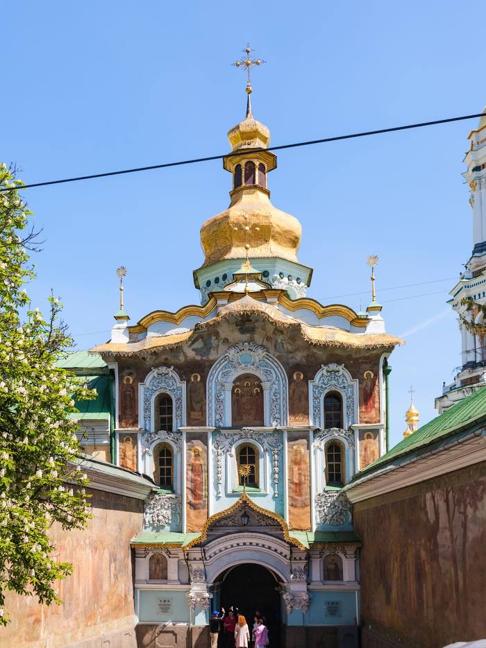 Троицкая надвратная церковь, Киев