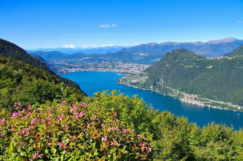 Lake Lugano, Lugano
