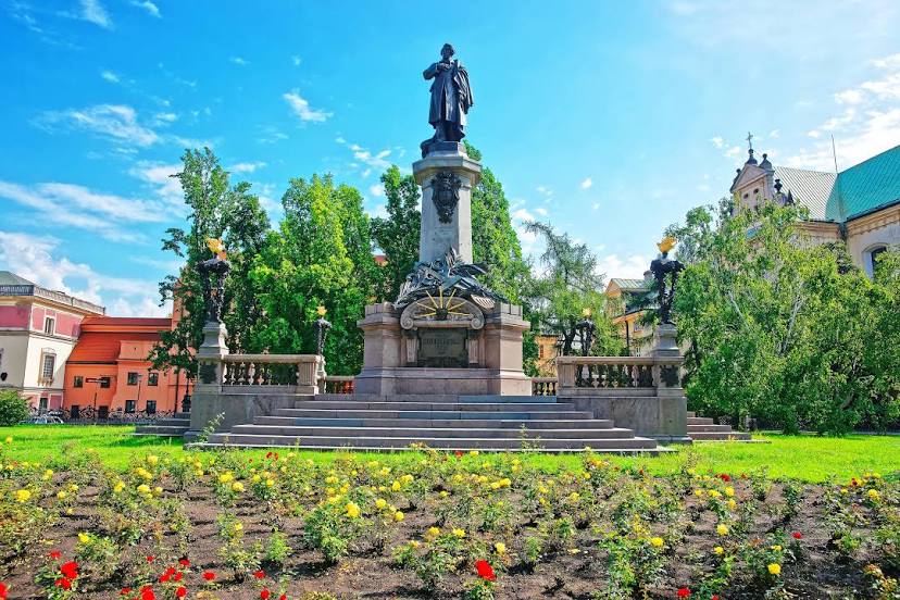 Pomnik Adama Mickiewicza w Krakowie, 