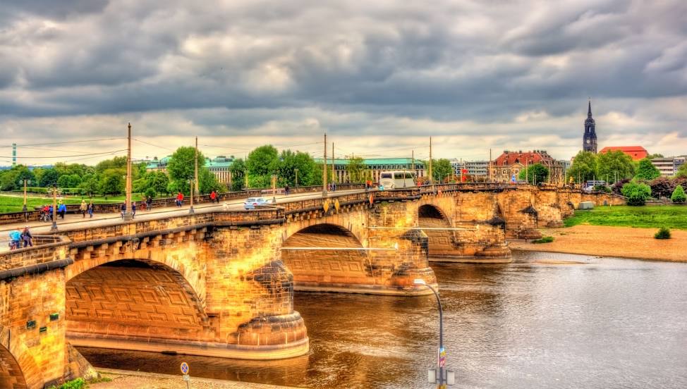 Мост Августа Сильного, Дрезден