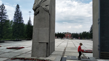 Монумент славы, Новосибирск