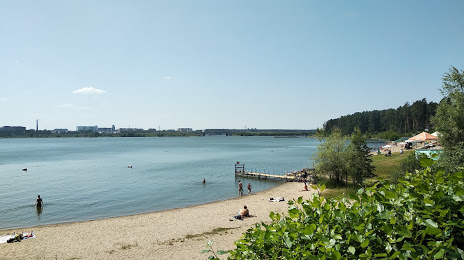 Пляж Пансионата Былина, Новосибирск