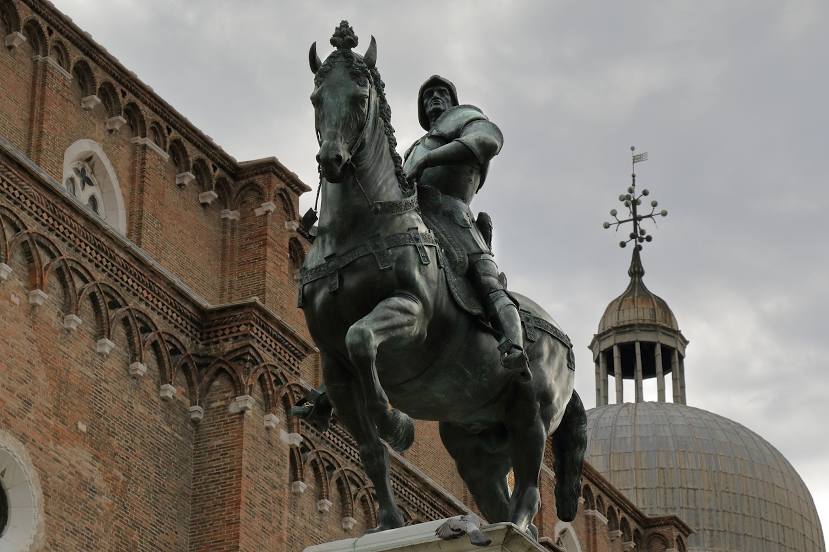 Equestrian statue of Bartolomeo Colleoni, Venecia