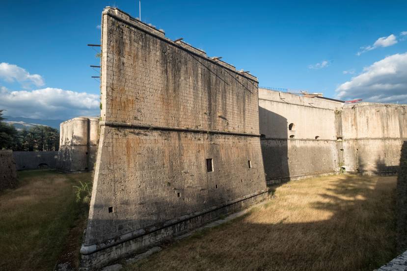 Forte Spagnolo, L'Aquila