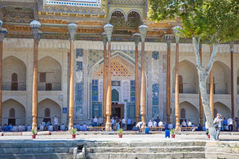 Bolo Hauz Mosque, Bukhara