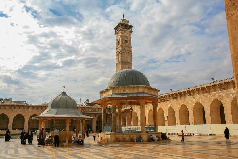 The Great Umayyad Mosque, Alep