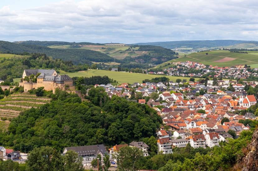Ebernburg Castle, Commune fusionnée de Bad Kreuznach
