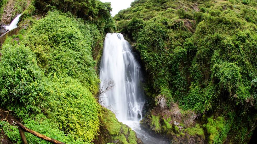Waterfall Peguche, Otavalo, 