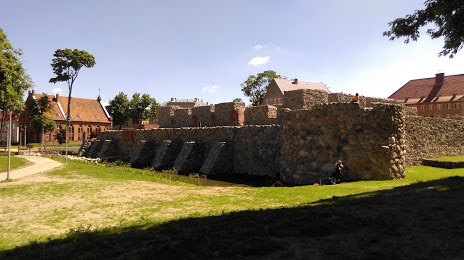 The ruins of the castle in Szczytno, Szczytno