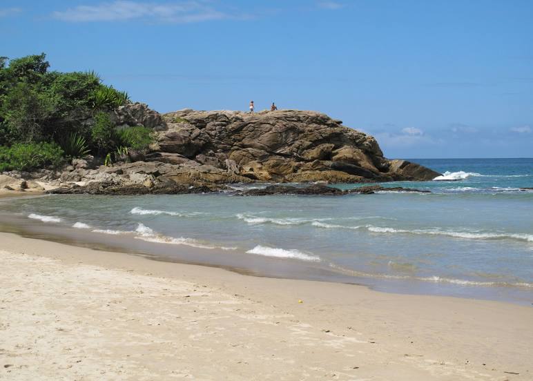 Cachadaço beach, Paraty