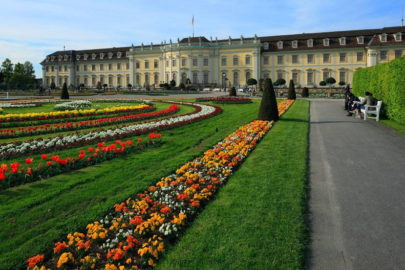 Gardens in Ludwigsburg, 