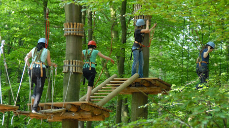 Adventure Park Saar - climbing park in Saarbrücken, Саарбрюккен