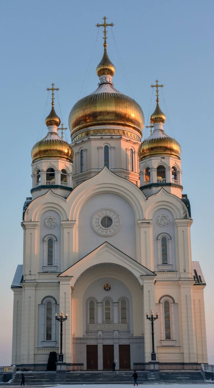 Spaso-Preobrazhensky Cathedral in Khabarovsk, Хабаровськ