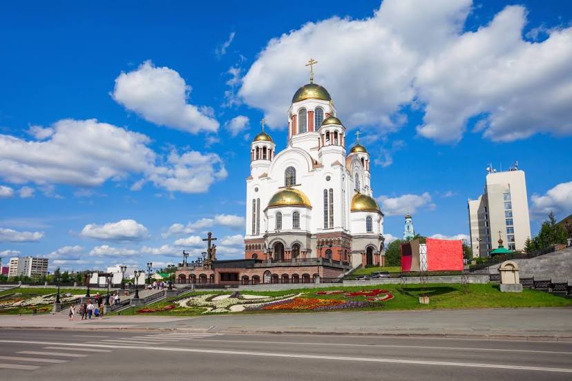 Church on Blood in Honour of All Saints Resplendent in the Russian Land, Jekatyerinburg