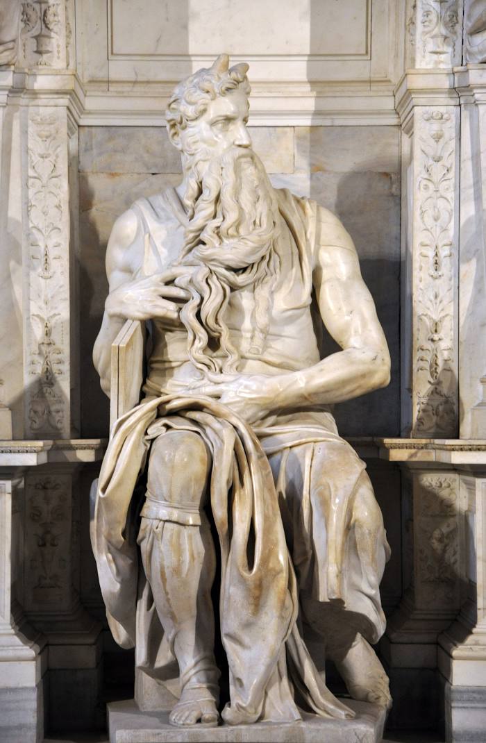 Mosè di Michelangelo, Roma