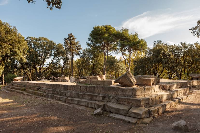Tempio Dorico - Santuario di Atena ed Eracle, Scafati