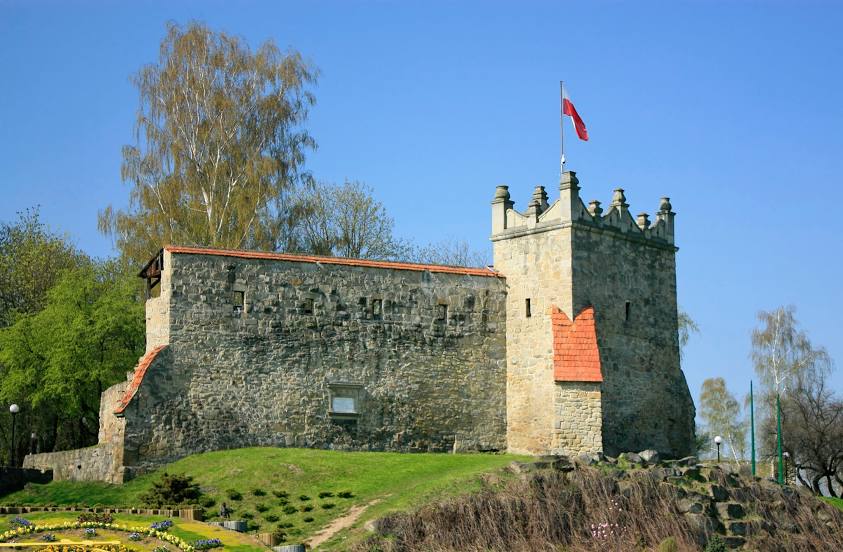 The Royal Castle ruins, 