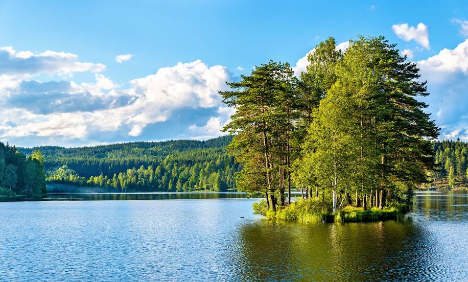 Sognsvann lake, Oslo