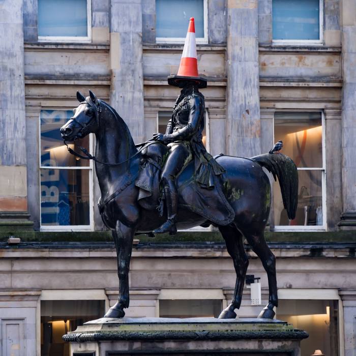 Equestrian statue of the Duke of Wellington, Glasgow, Glasgow