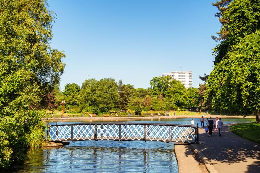 Victoria Park Pond, Glasgow
