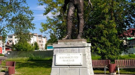 Памятник Н.Н. Миклухо-Маклаю, Окуловка