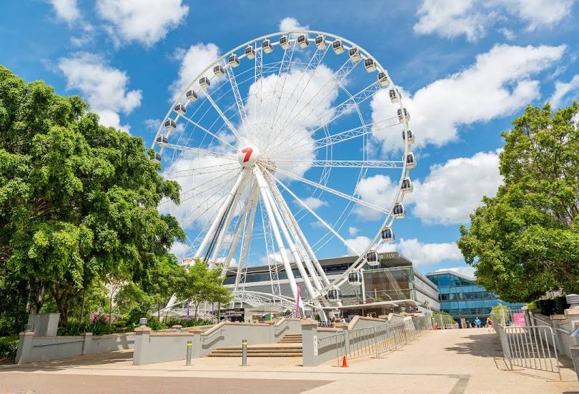 The Wheel of Brisbane., South Brisbane